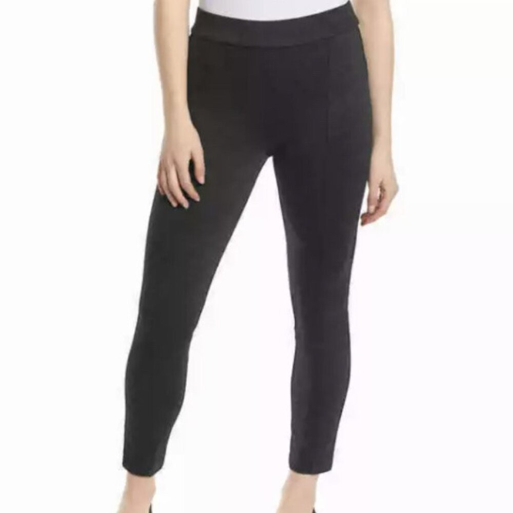 Anne Klein Women's Midweight Tummy Control Ponte Pant Size XL Charcoal